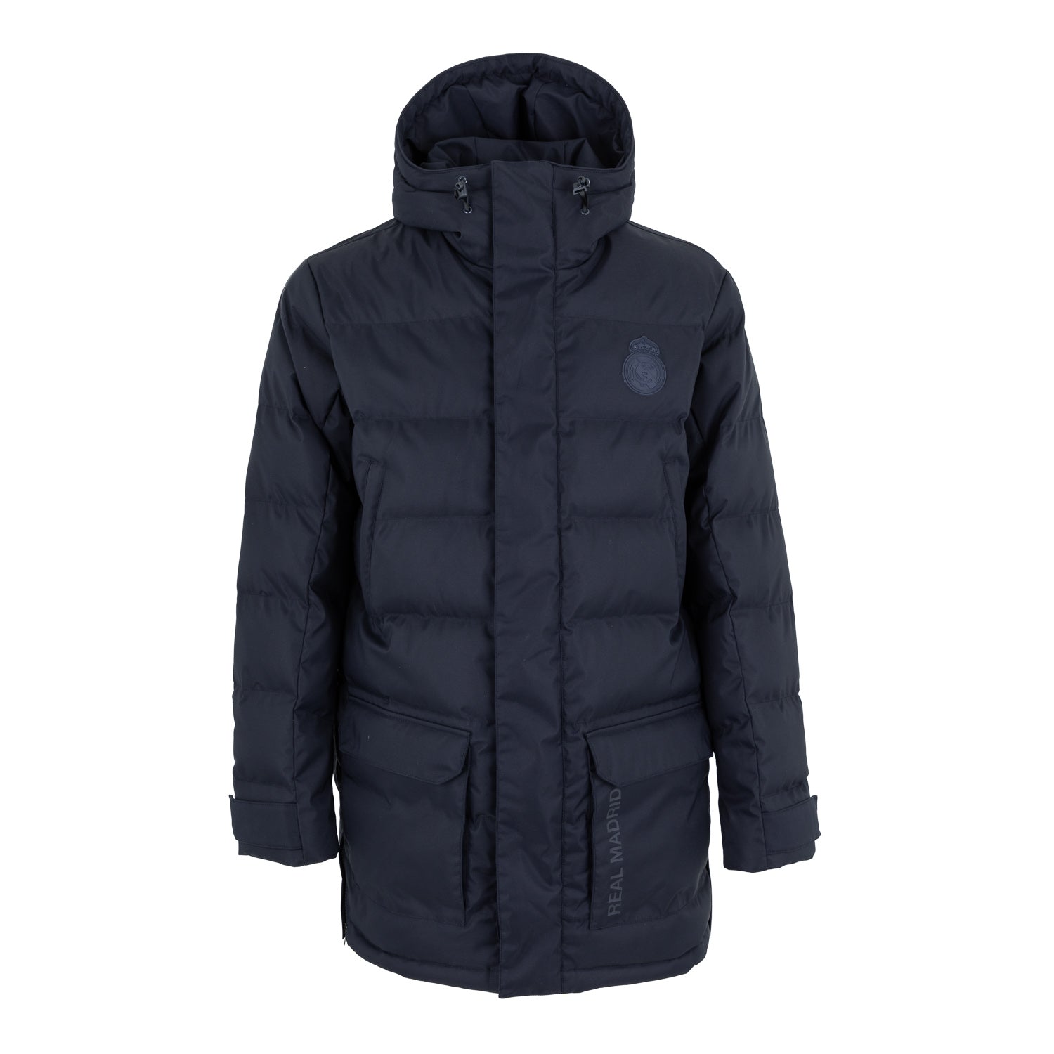 Abrigo Parka Largo Outerwear Hombre Acolchada Azul