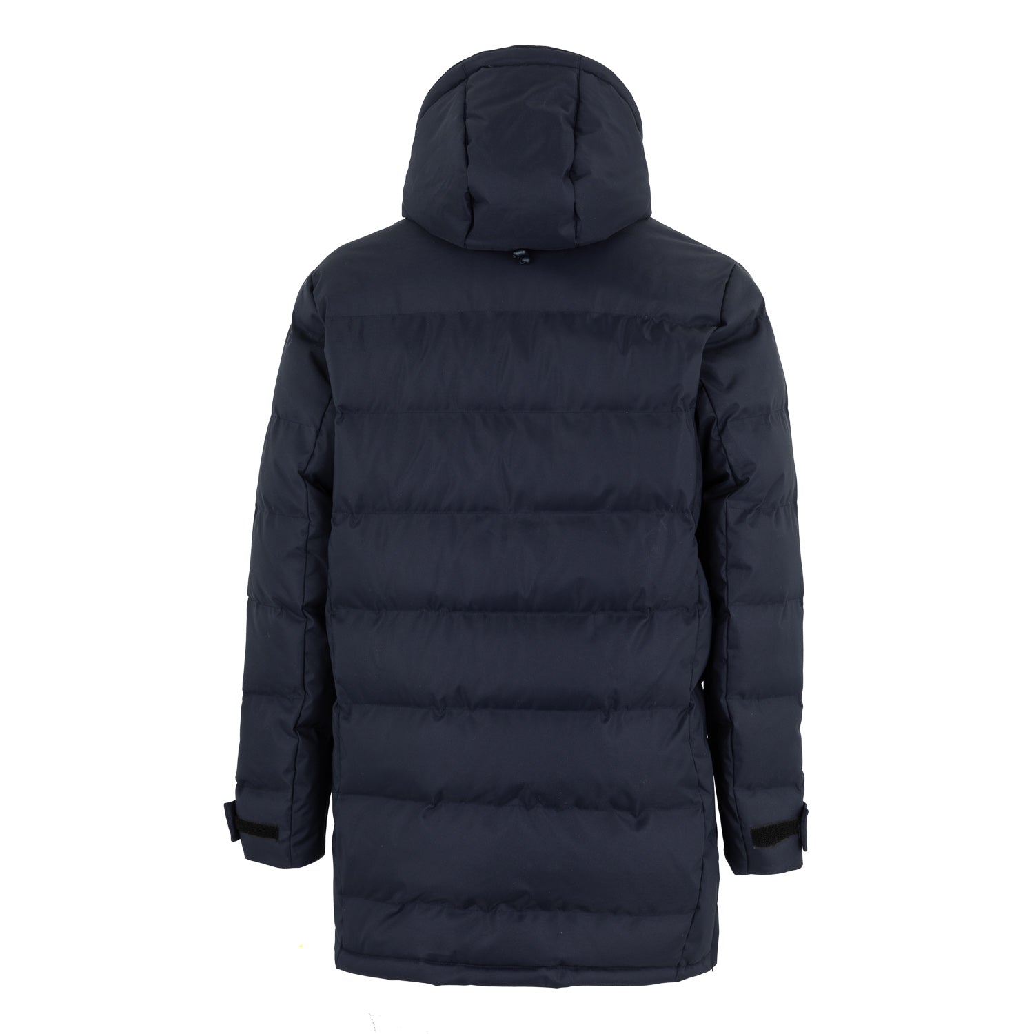 Abrigo Parka Largo Outerwear Hombre Acolchada Azul