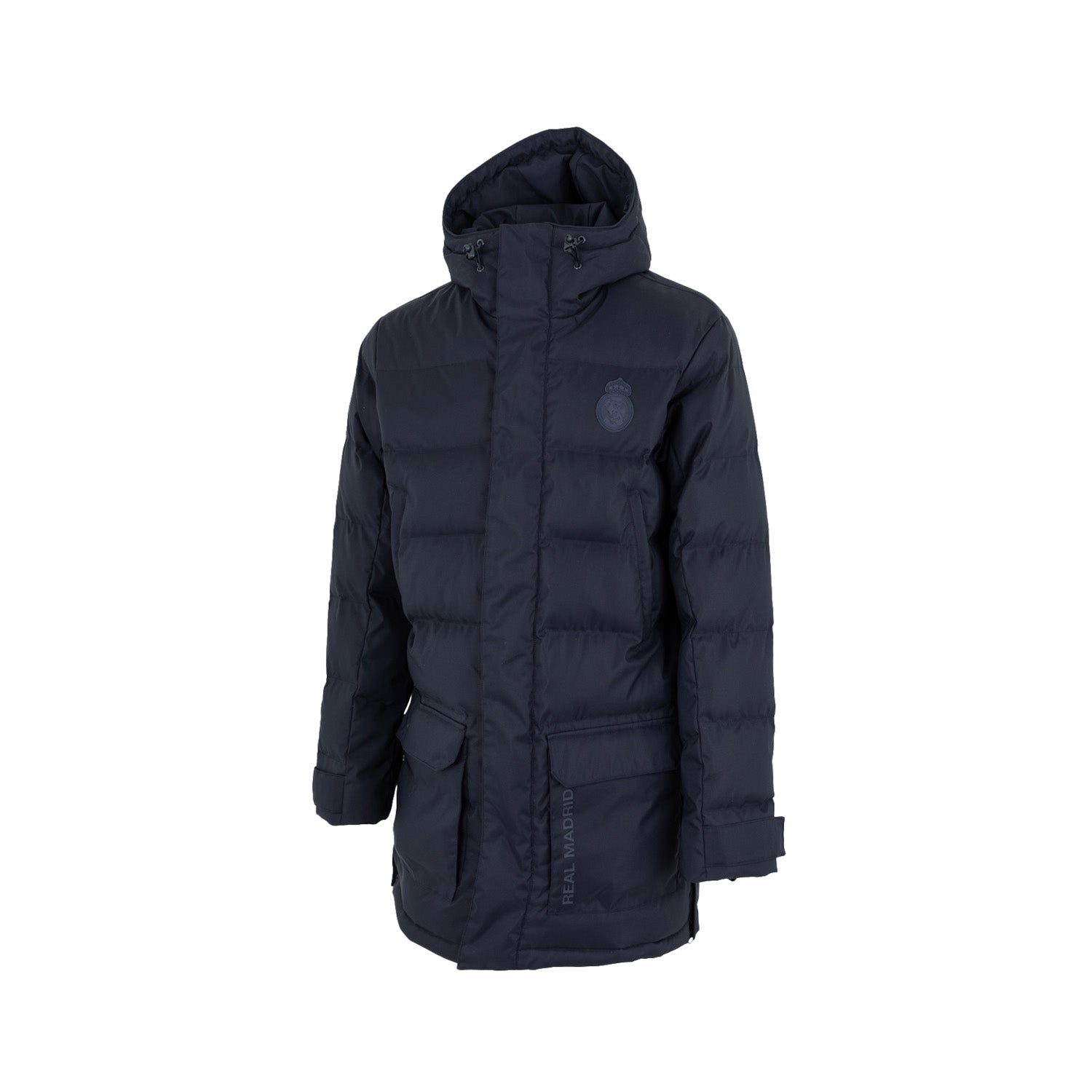 Abrigo Parka Largo Outerwear Niños Acolchada Azul