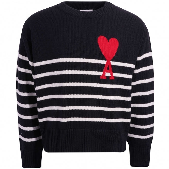 Ami Alexandre Mattiussi Love Printed Sweater S 2AM23