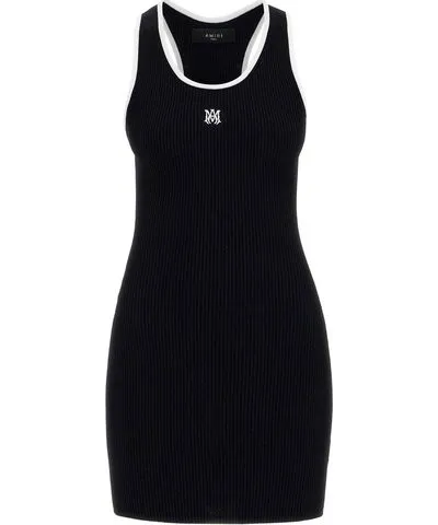 Amiri jersey tank top mini dress with