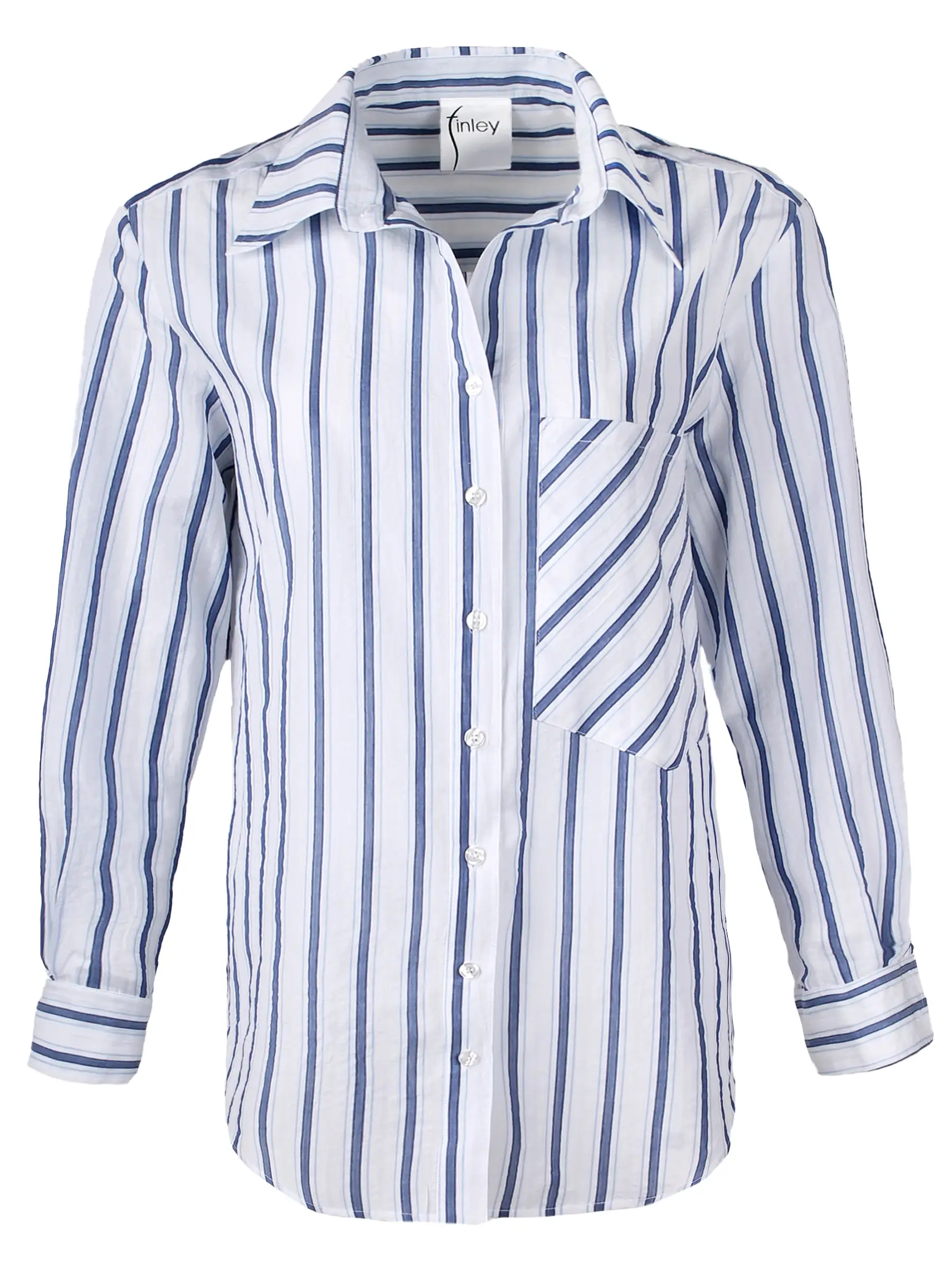 Andie Shirt Blue Seaworthy Stripe