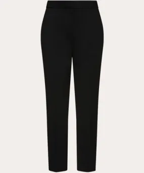 Argent Women's Cropped Slim-Cut Stretch-Wool Pants