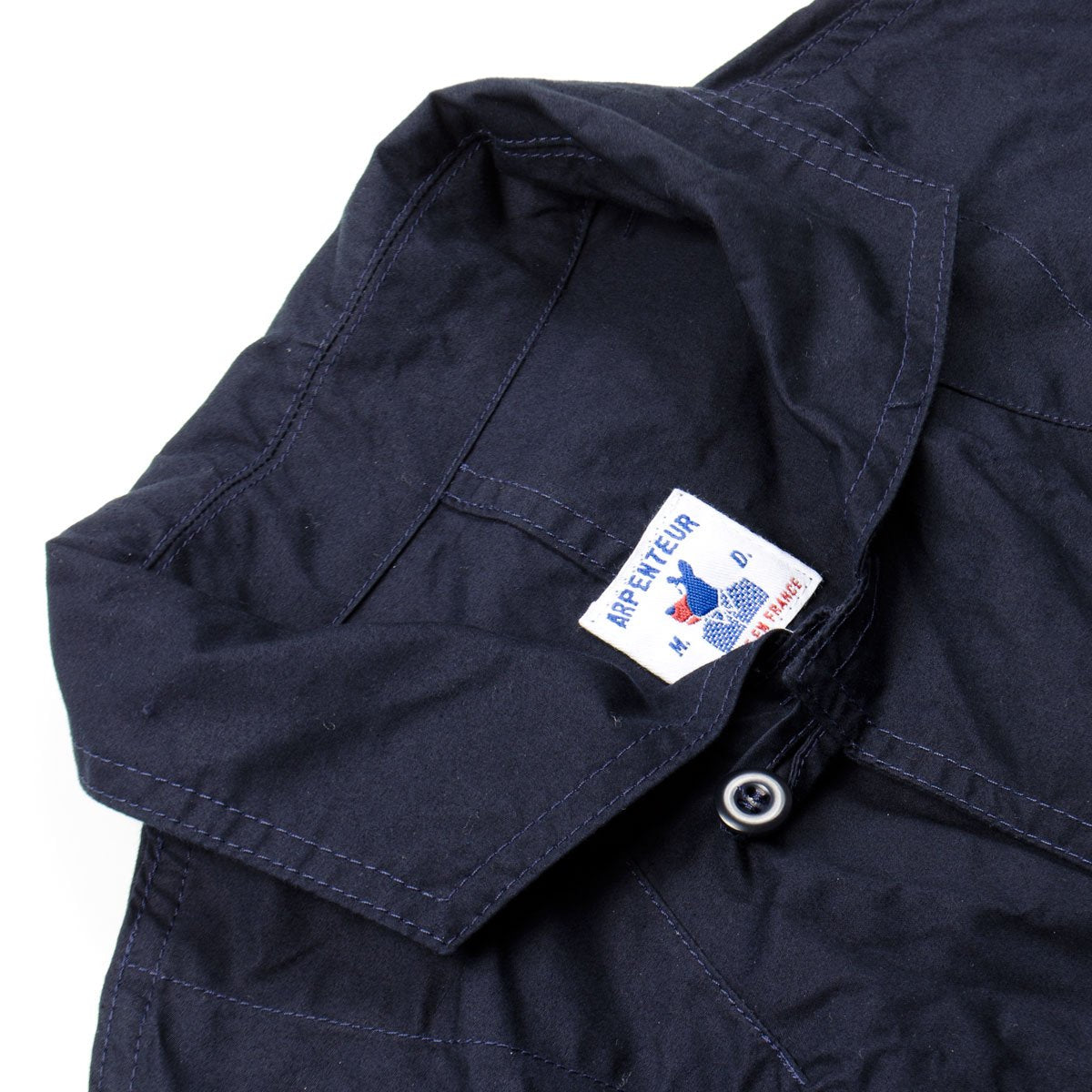 Arpenteur - Mayenne Pima Gabardine Work Jacket - Navy