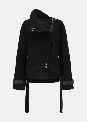 Asymmetric Jacket - Black