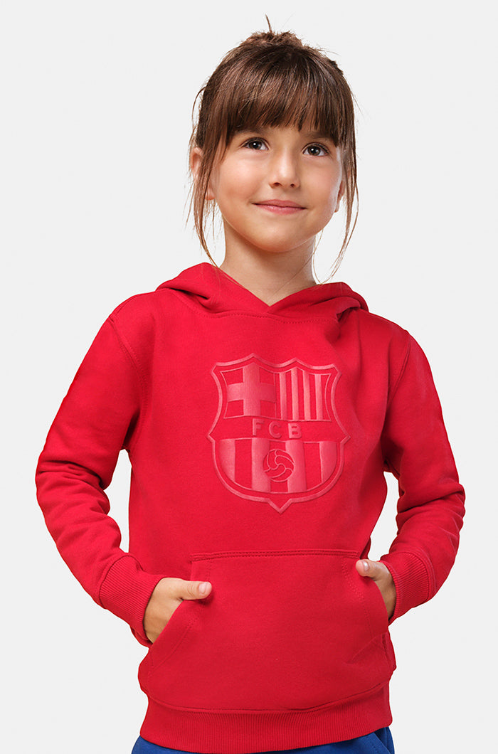 Bara garnet crest hoodie - Junior