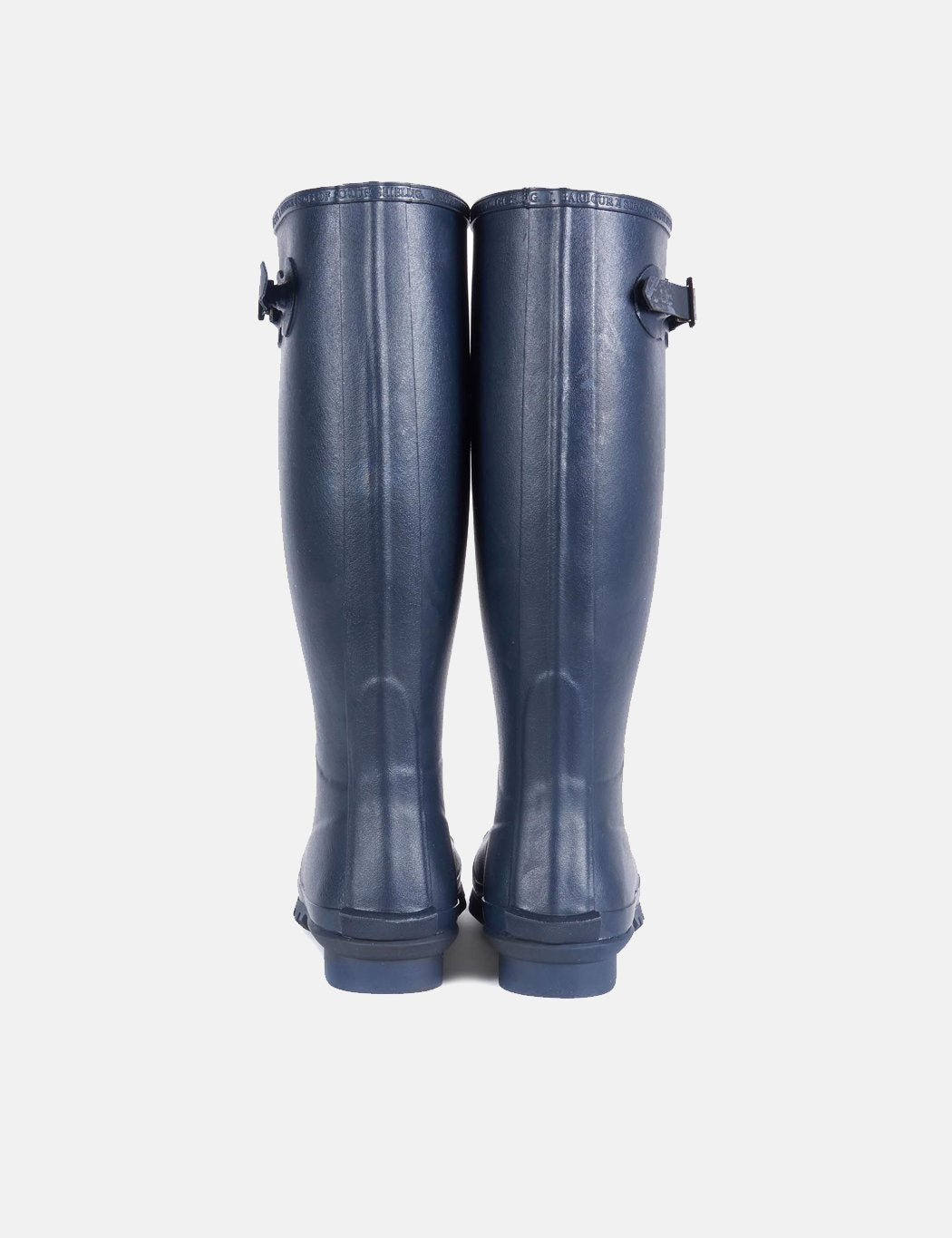 Barbour Bede Wellington Boots - Navy Blue