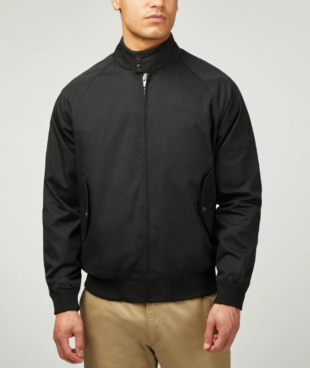 Ben Sherman Signature Casuals Harrington Jacket Black