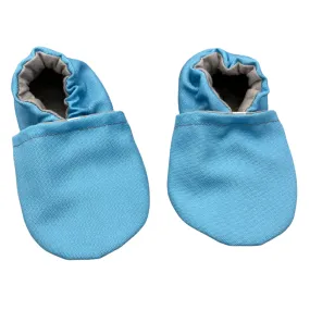 Blue Canvas Baby Shoes