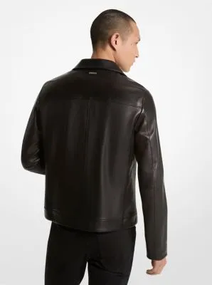 Bonded Leather Jacket