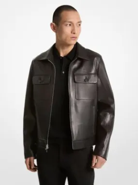 Bonded Leather Jacket