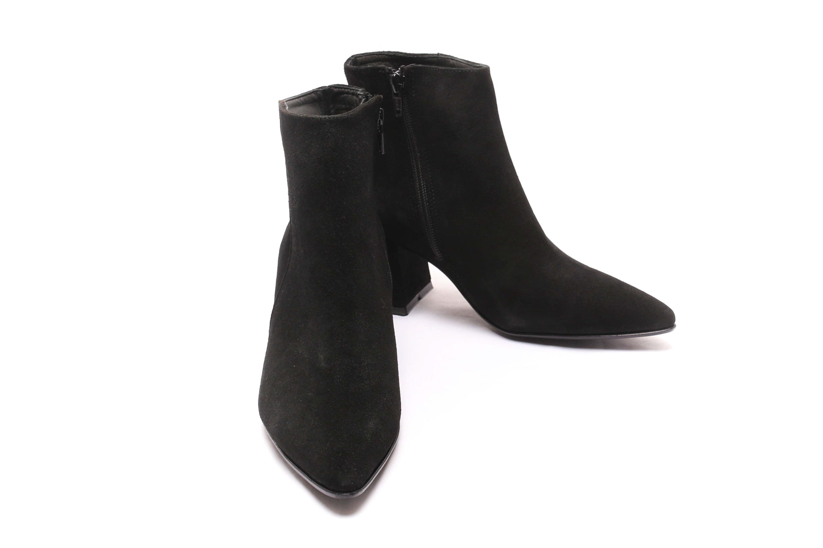 Boot 385 Black Suede