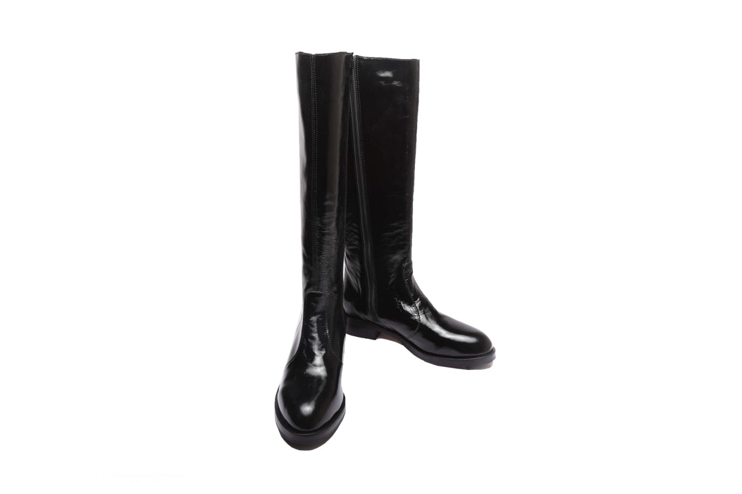 Boot Frison Patent Black