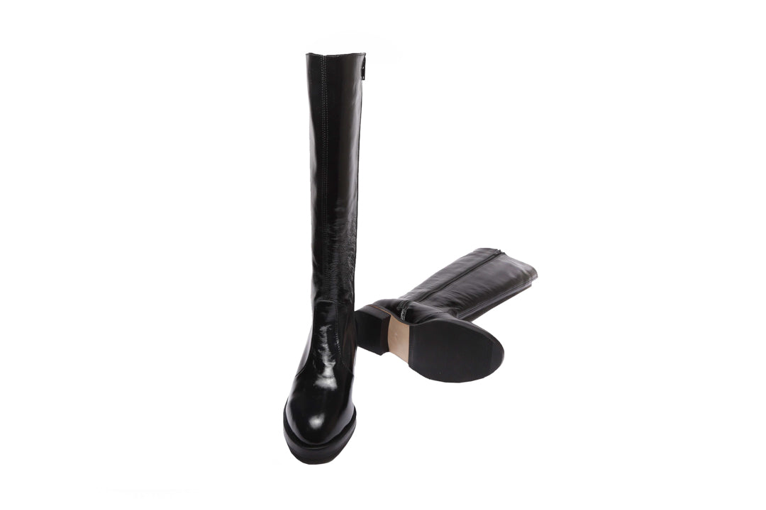 Boot Frison Patent Black