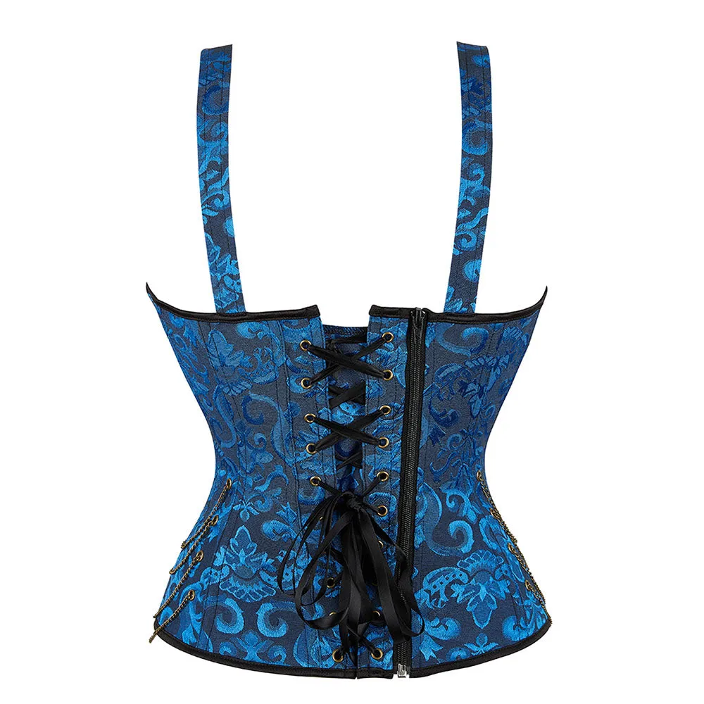 Corset Queen Hawren (Blue)