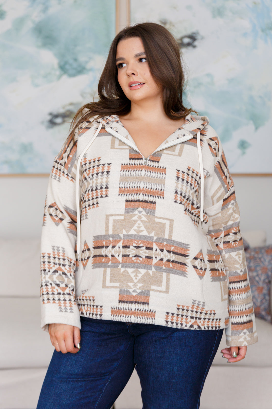 Delilah Aztec Hoodie