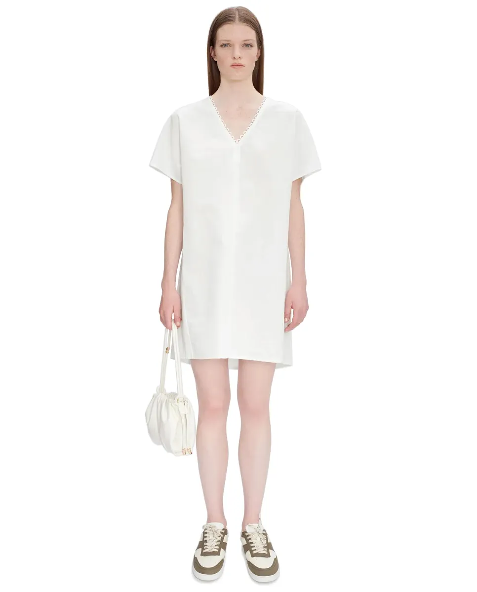 Esme Dress Off White