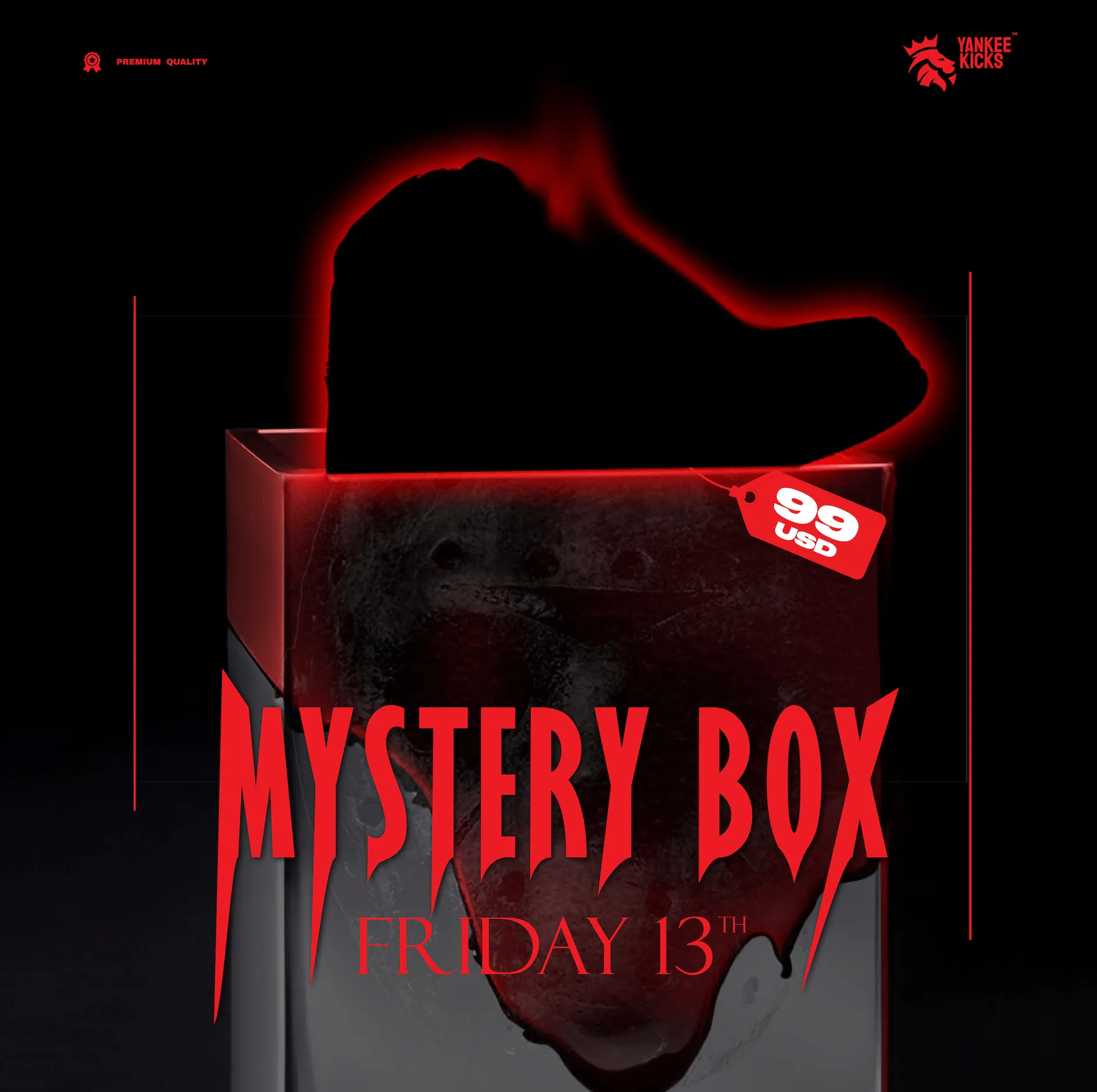 Friday the 13th Sneaker Mystery Box