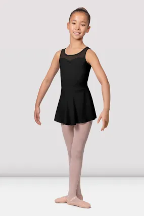 Girls Suki Open Back Skirted Leotard