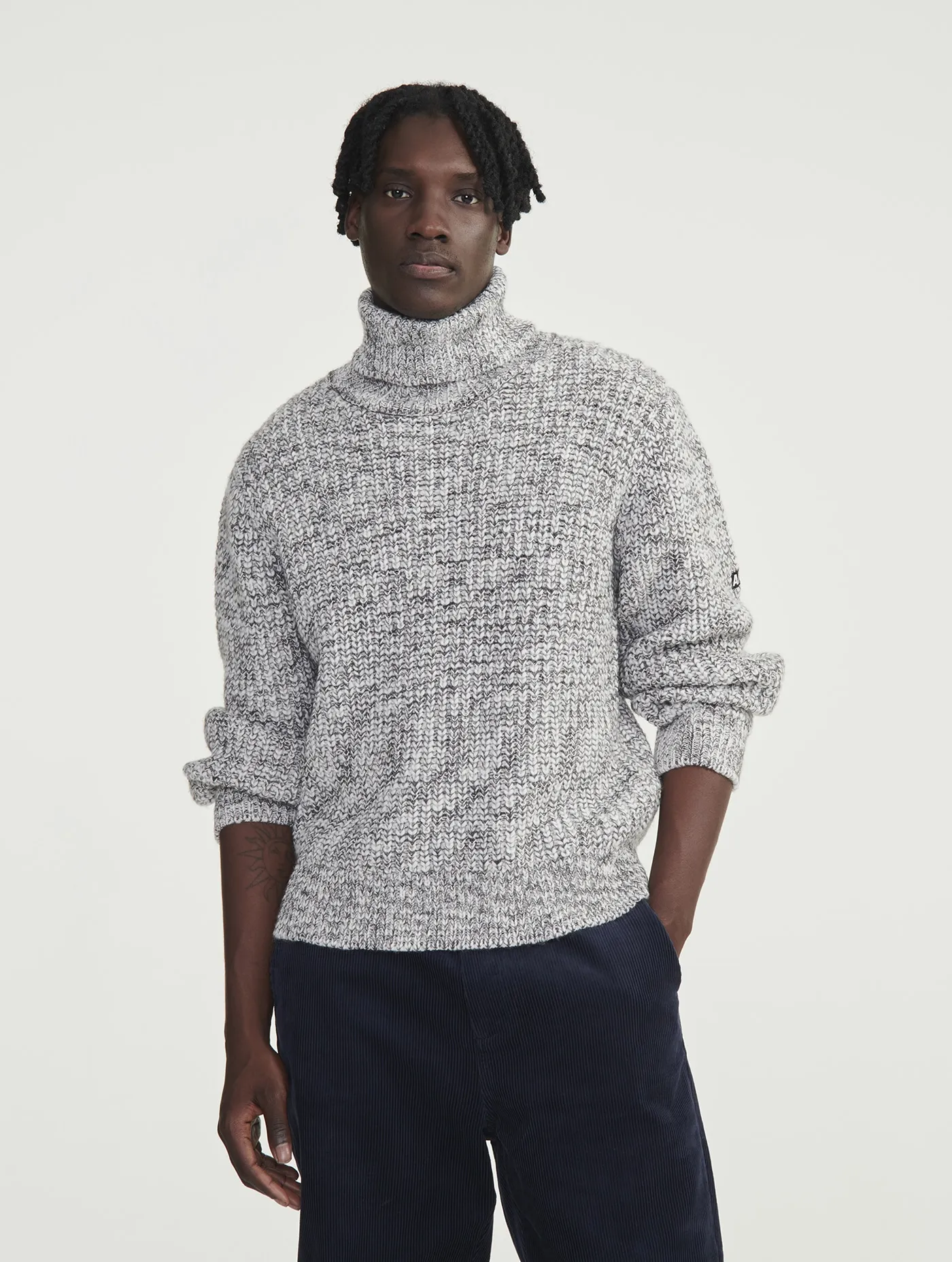 Heavy Gauge Turtleneck Jumper