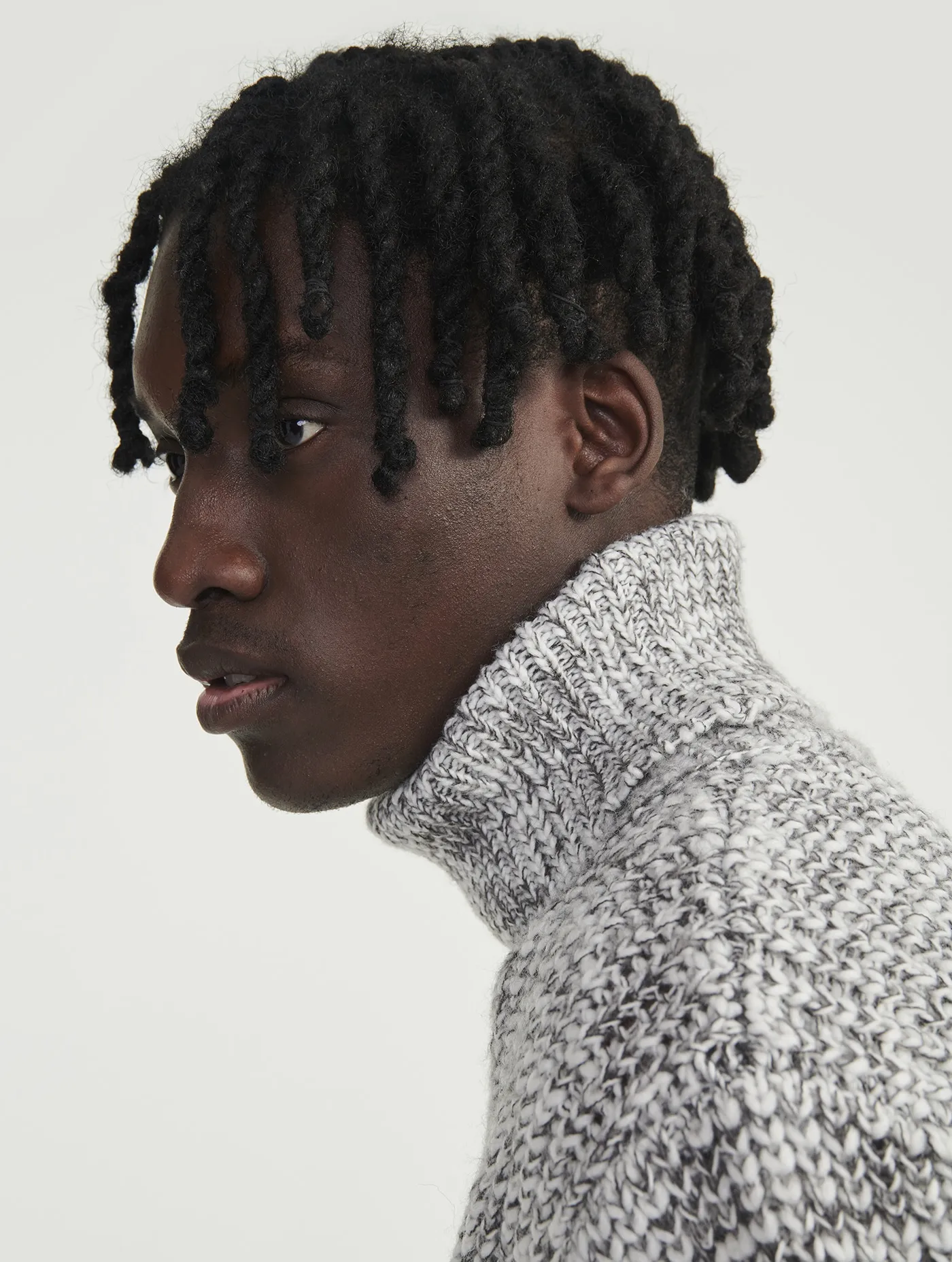 Heavy Gauge Turtleneck Jumper