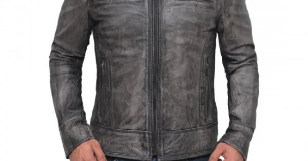 HILLER LEATHER JACKET