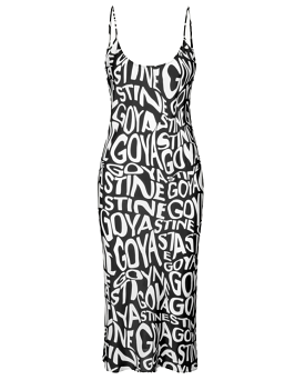 Holly Dress Liquified Logo AOP