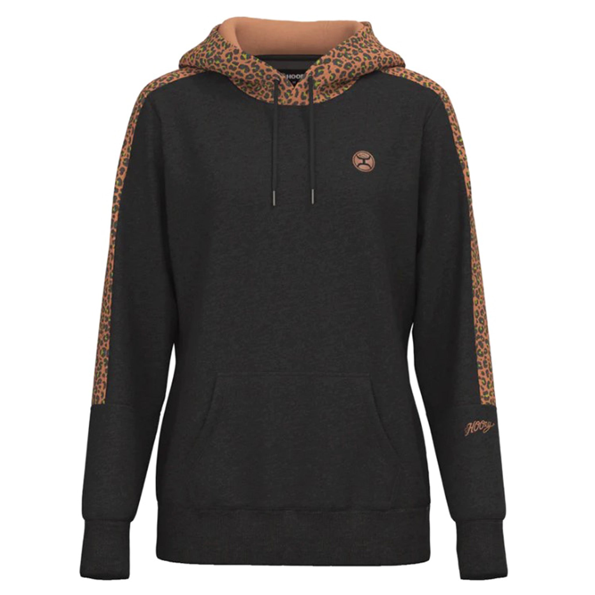 Hooey Women's Canyon Asphalt Cheeta Hoodie