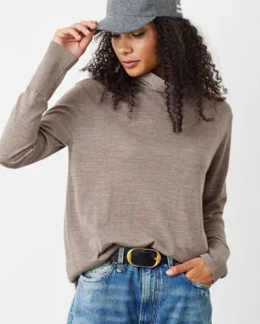 Iris Merino Turtleneck - Gray