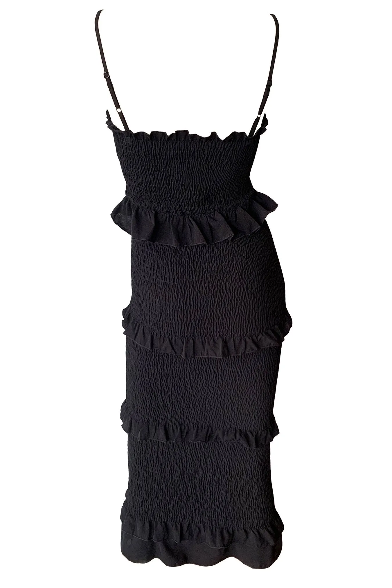 Isla Midi Dress - Black