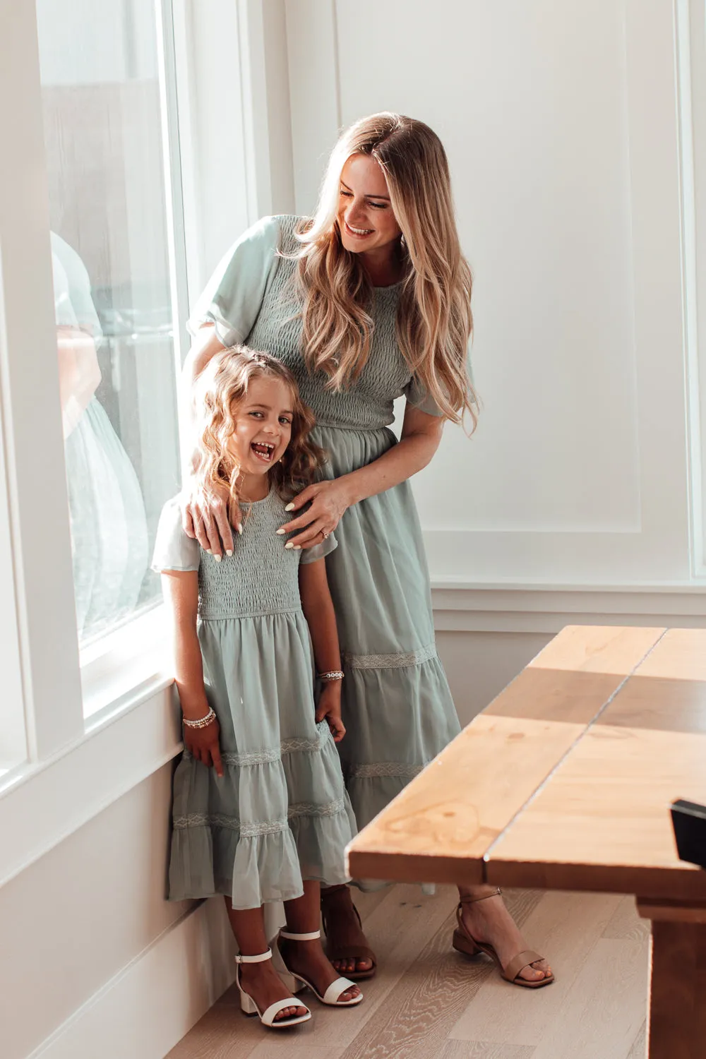 Kanyan Green Midi Dress