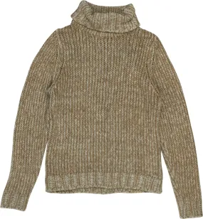 Knitted Turtleneck Jumper | ThriftTale