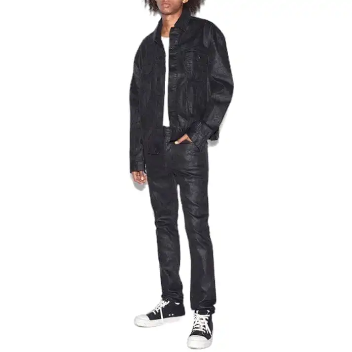 Ksubi Oh G Jacket Black Grease Jacket (Black Waxed) MPS24JK011