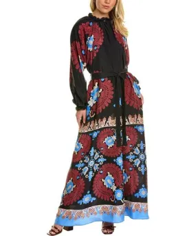 La Double J Cerere Silk Maxi Dress