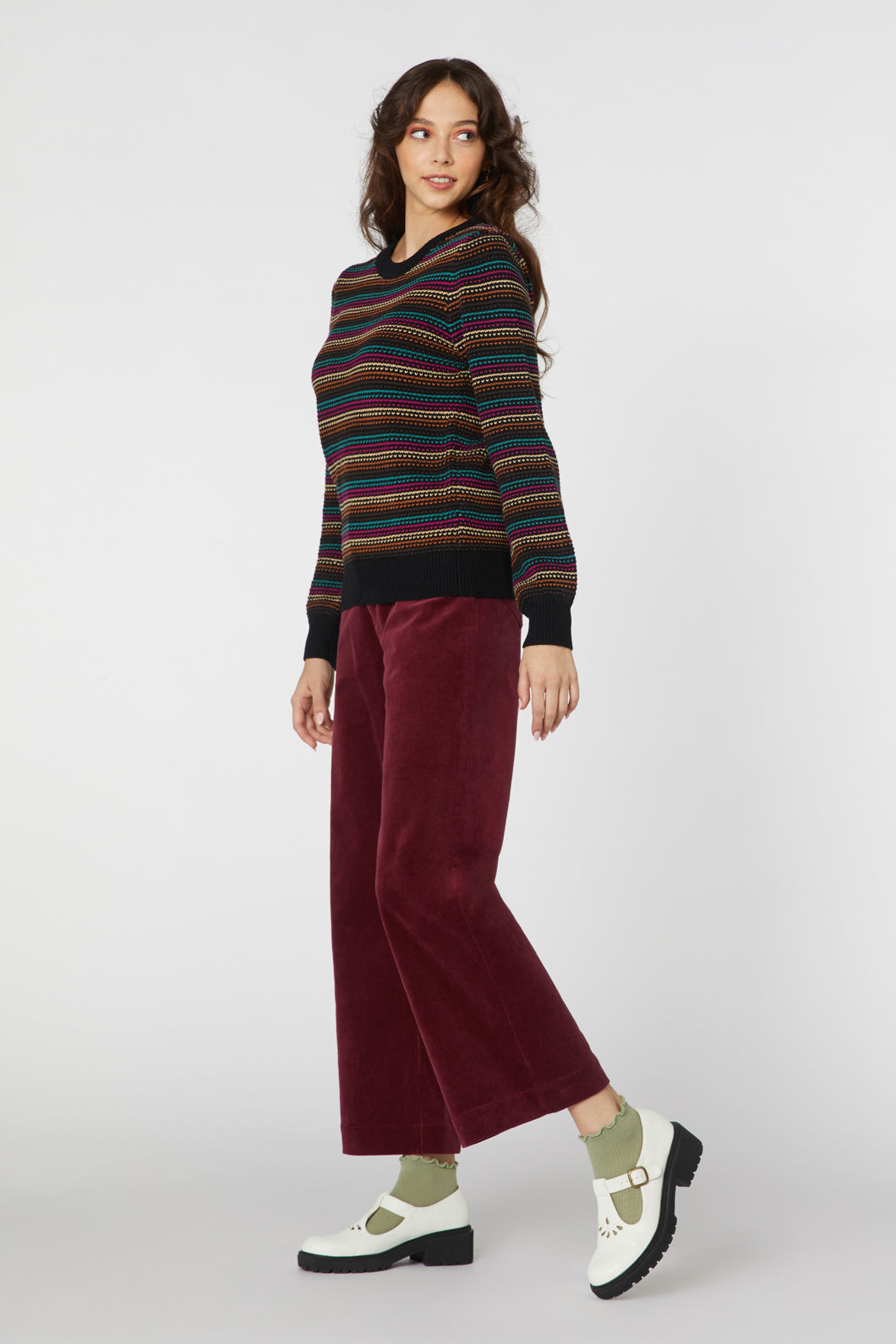 Leah Stripe Sweater