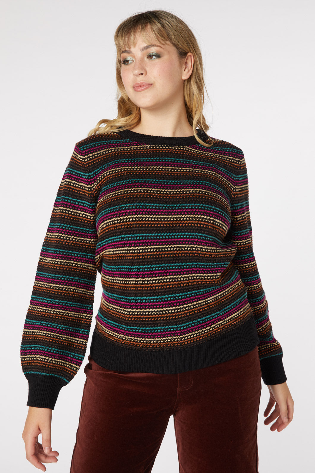 Leah Stripe Sweater