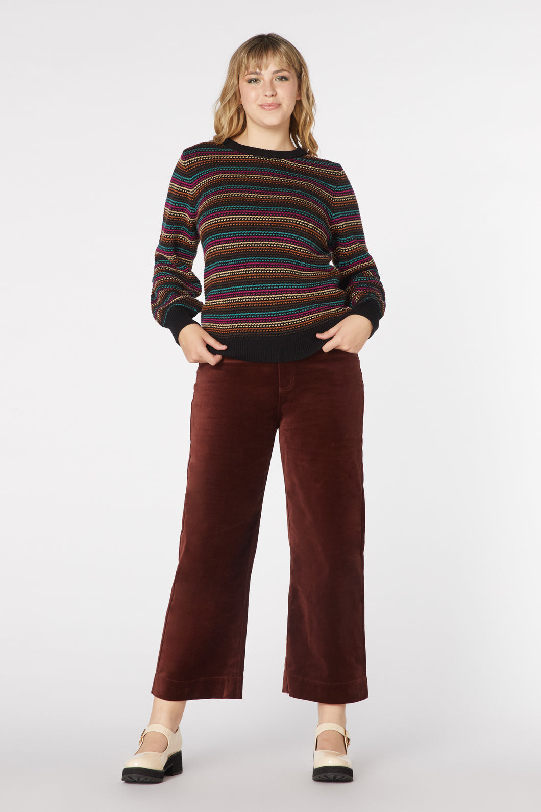 Leah Stripe Sweater