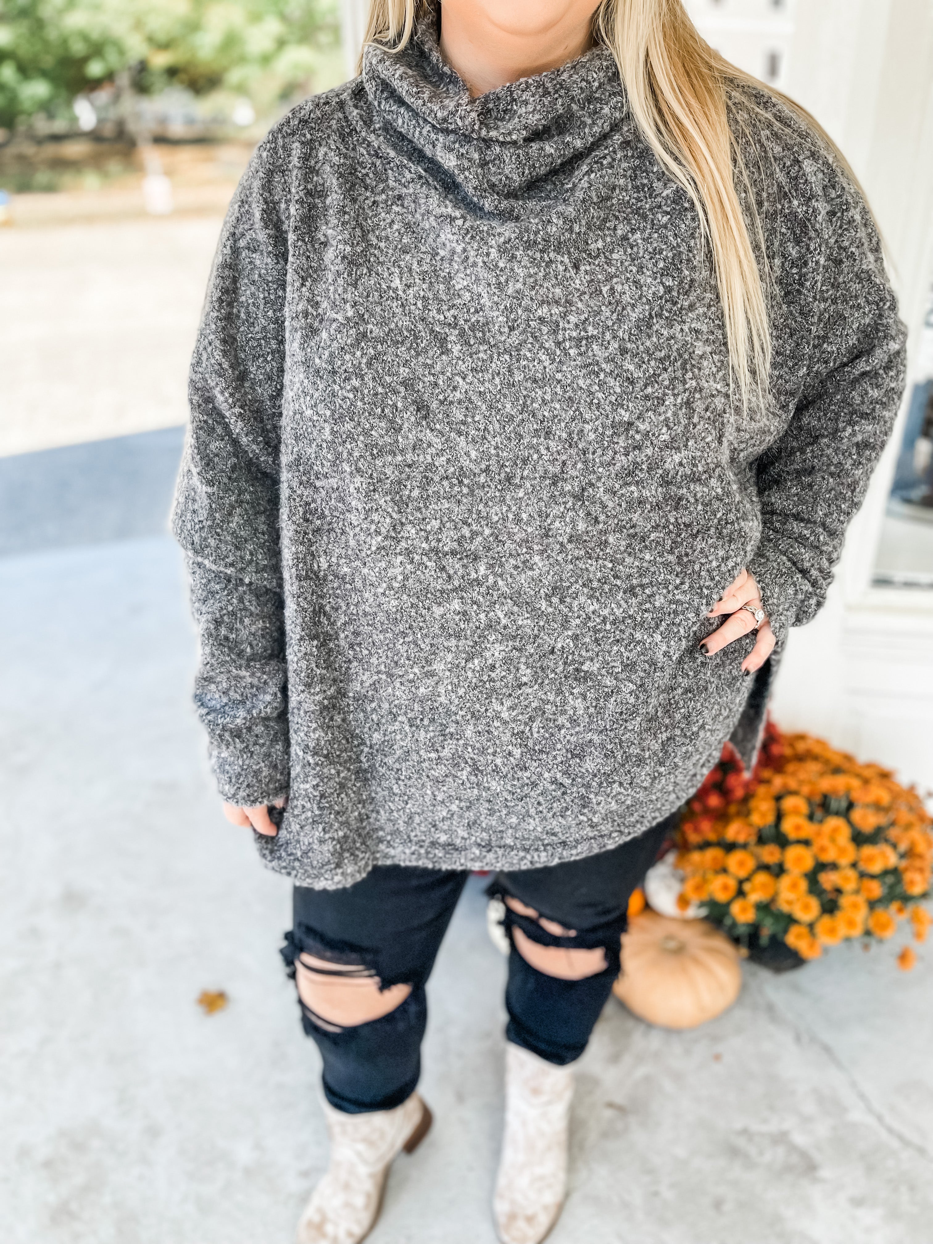 London Fog Turtleneck Sweater PLUS