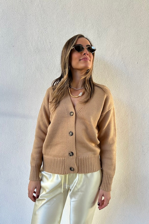 Mason Cardigan Caramel