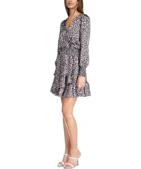 MICHAEL Michael Kors Womens Animal Print Short Mini Dress