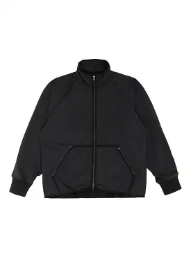 MIL Fleece-Backed Jersey Liner Jacket Black