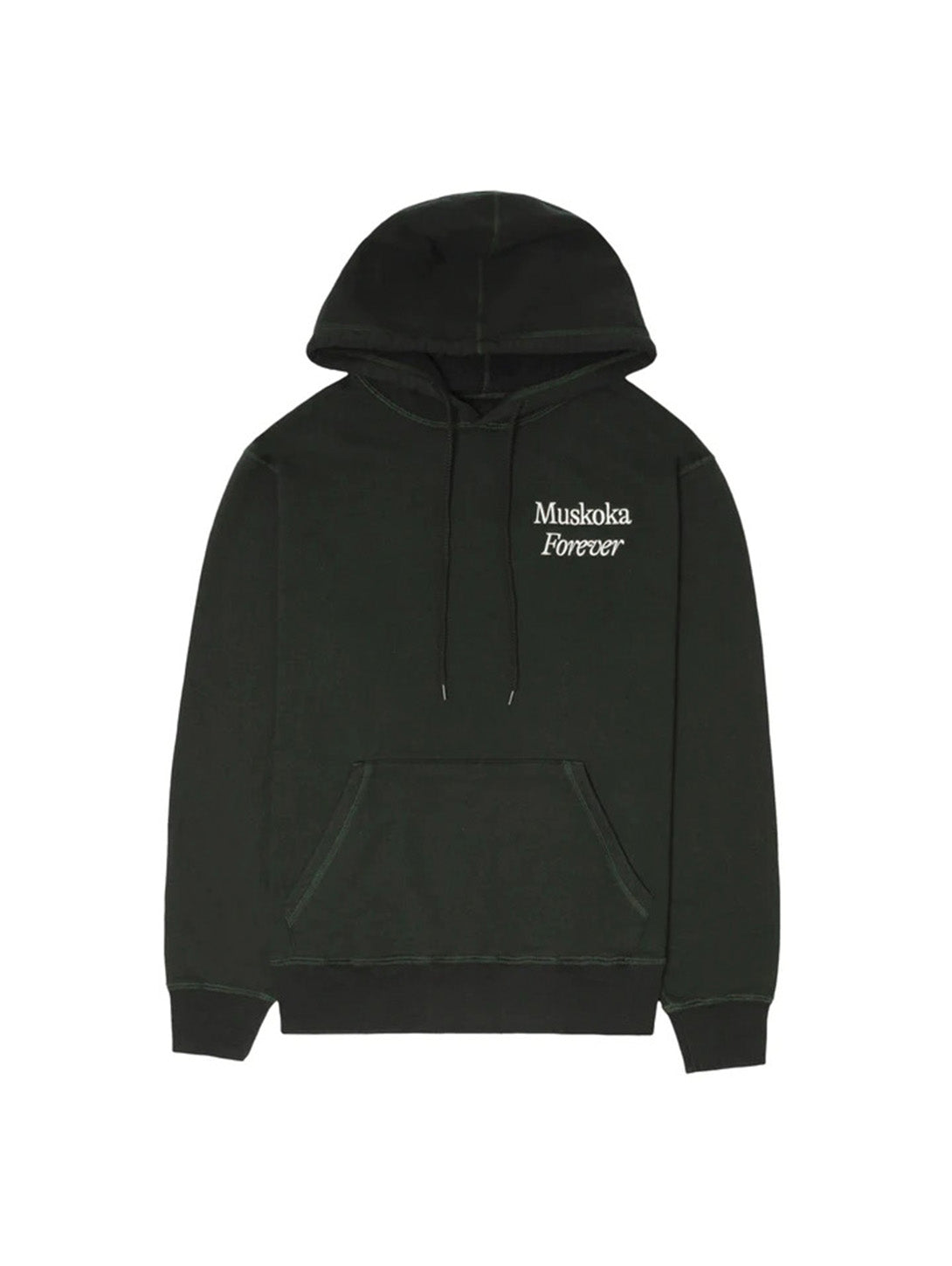 Muskoka Forever Hoodie - Forest Green