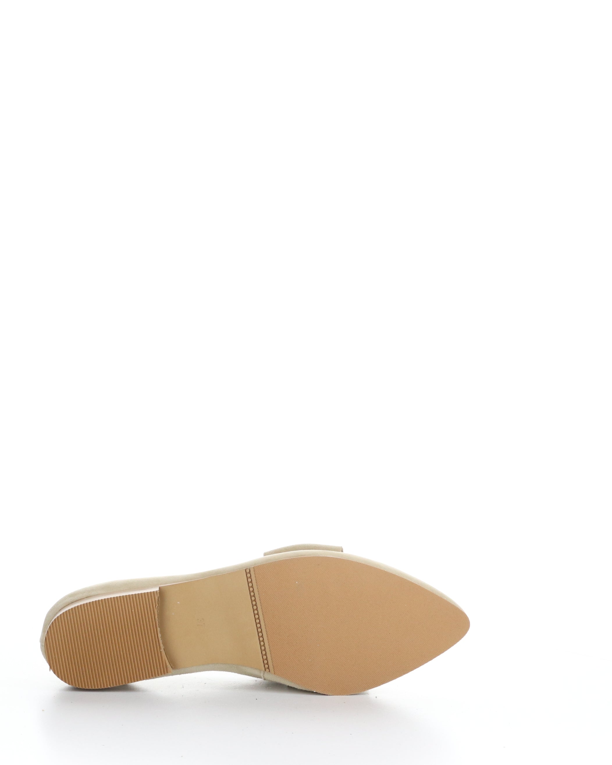 NICOLE Beige Elasticated Shoes