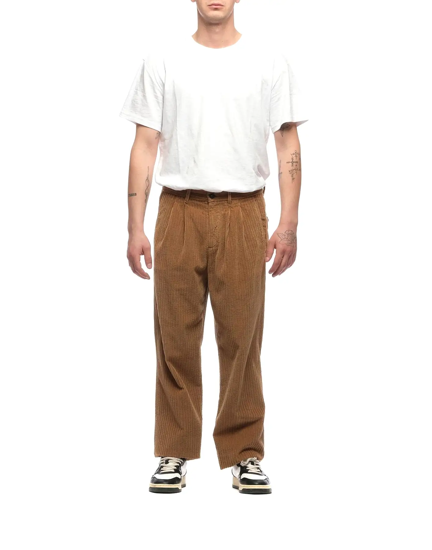 Pants for man MARCO CAMEL NINE:INTHE:MORNING