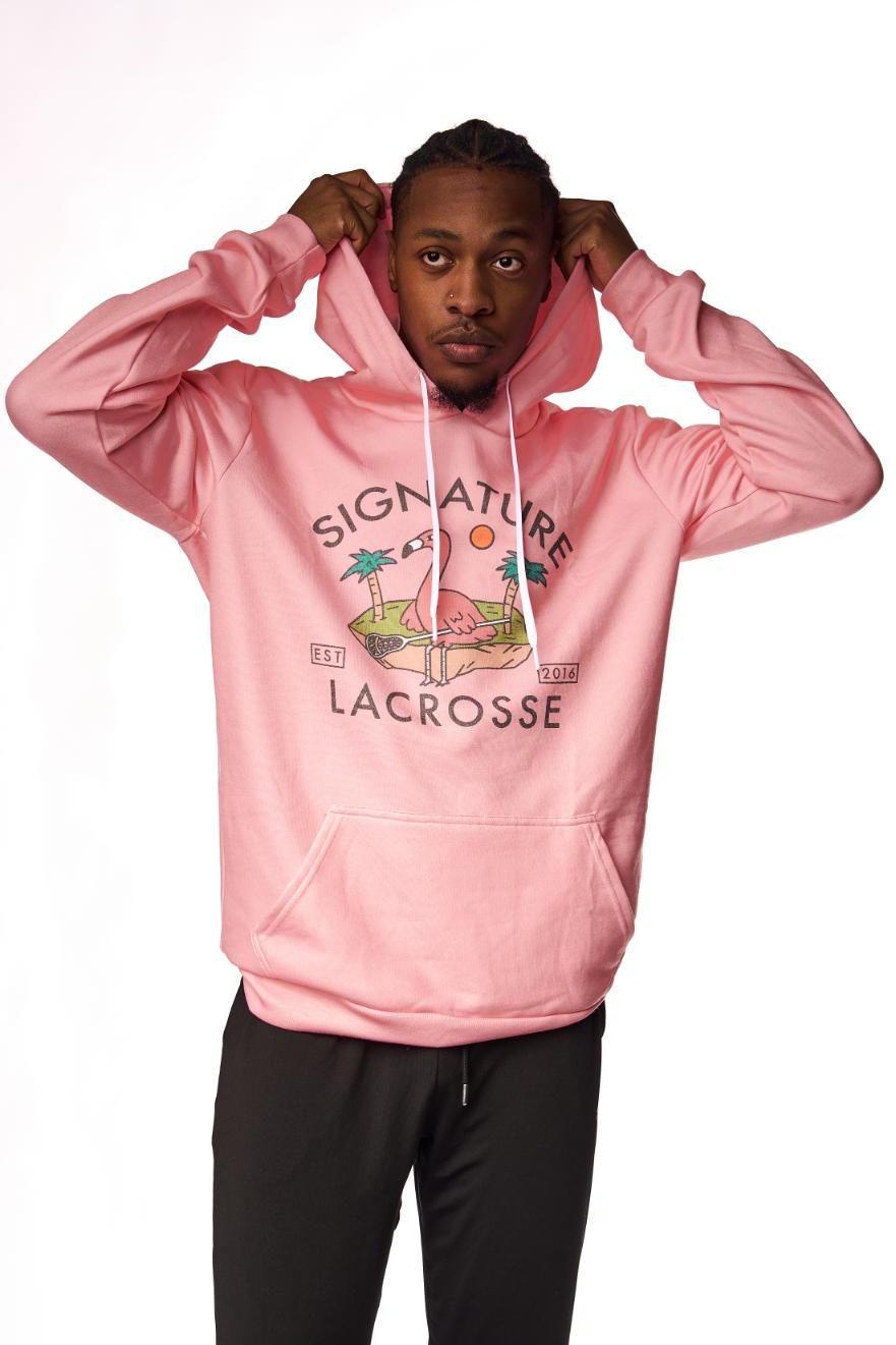 Signature On an Island Hoodie - Pink