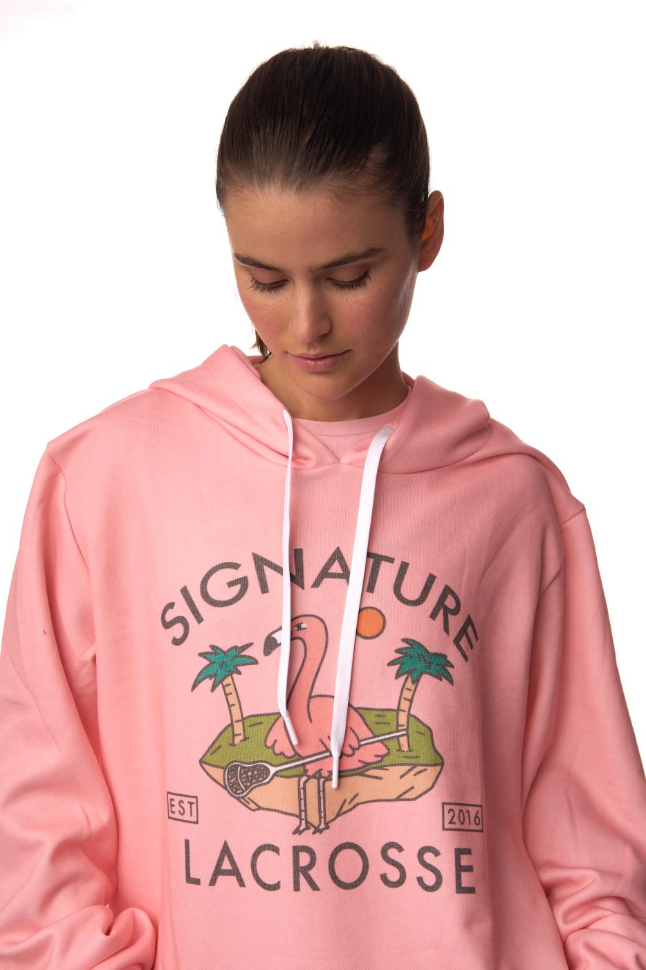 Signature On an Island Hoodie - Pink