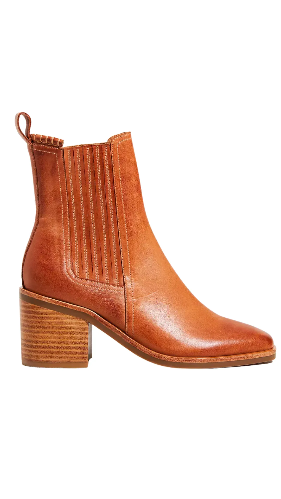 Silent D - Dark Tan Leather Boot