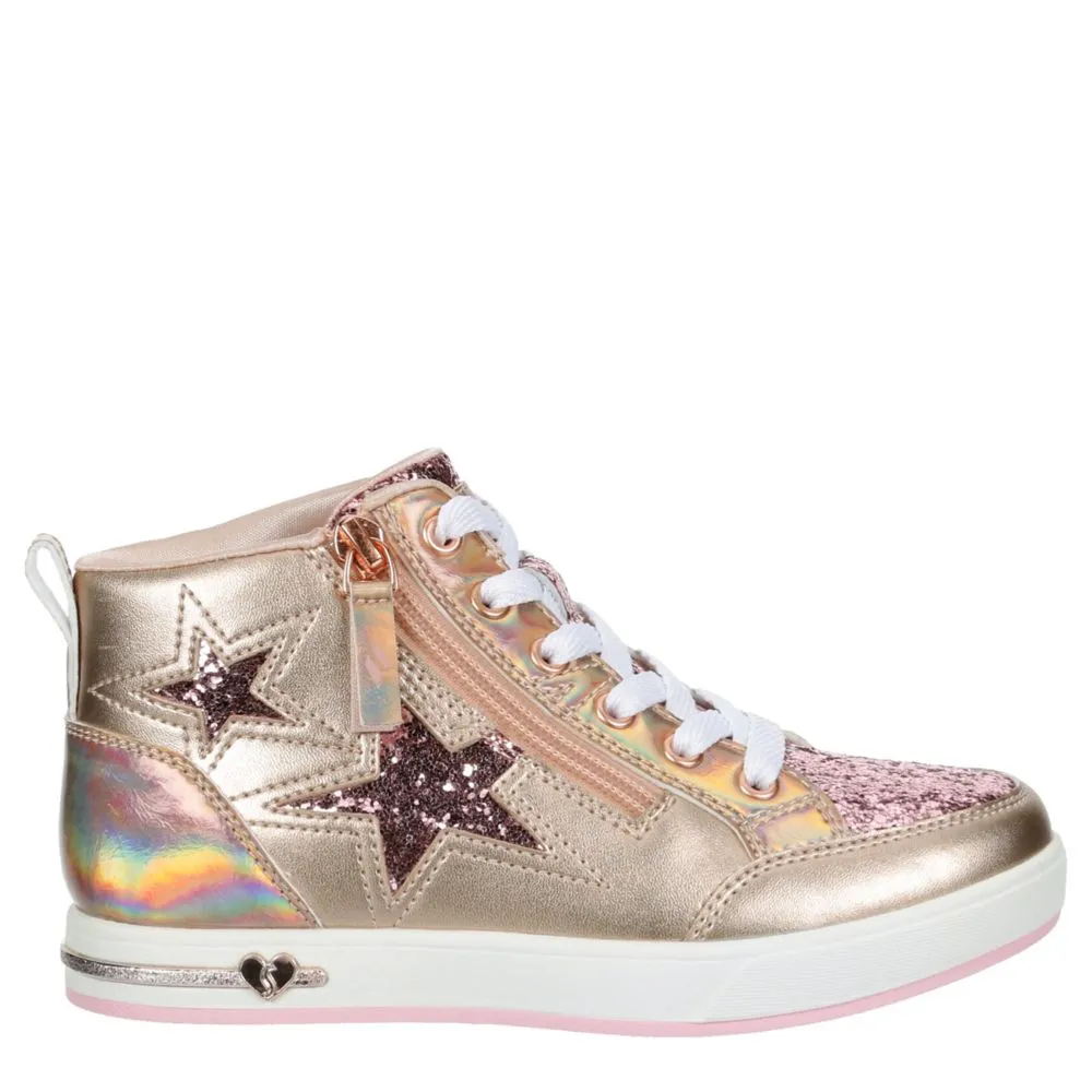 SKECHERS  GIRLS SHOUTOUTS 2.0 HI TOP SNEAKER