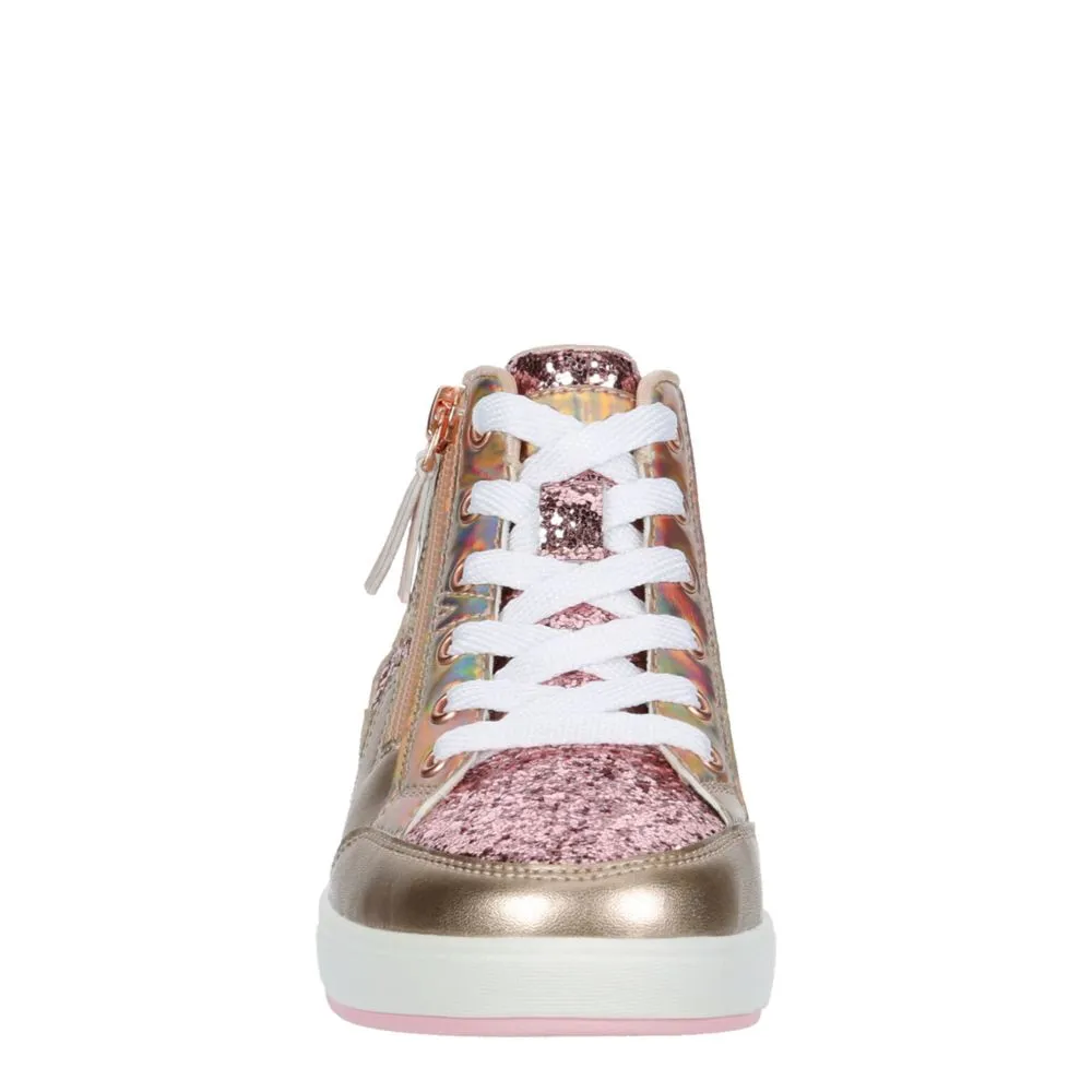 SKECHERS  GIRLS SHOUTOUTS 2.0 HI TOP SNEAKER