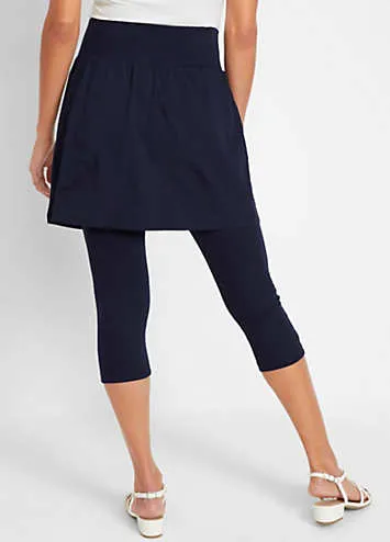 Skirted Cropped Leggings by bonprix | Look Again